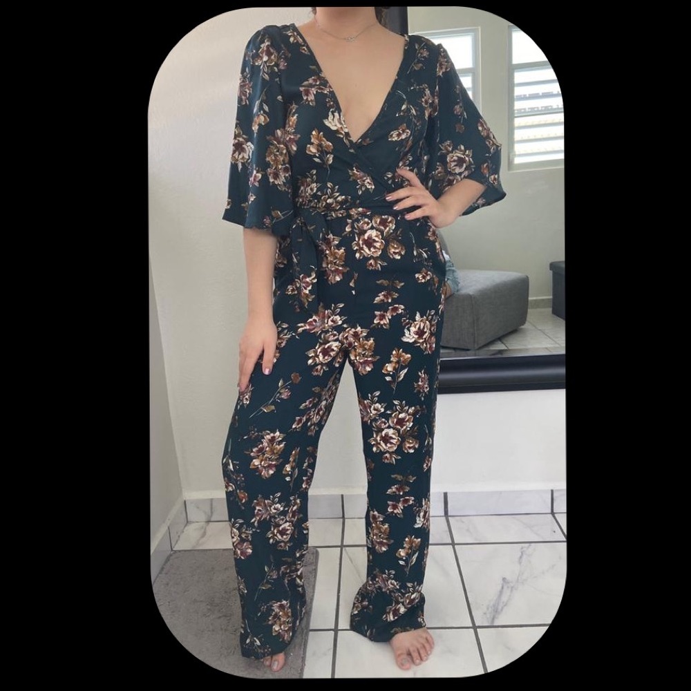 Floral jumpsuit. OPEN FOR OFFERS!